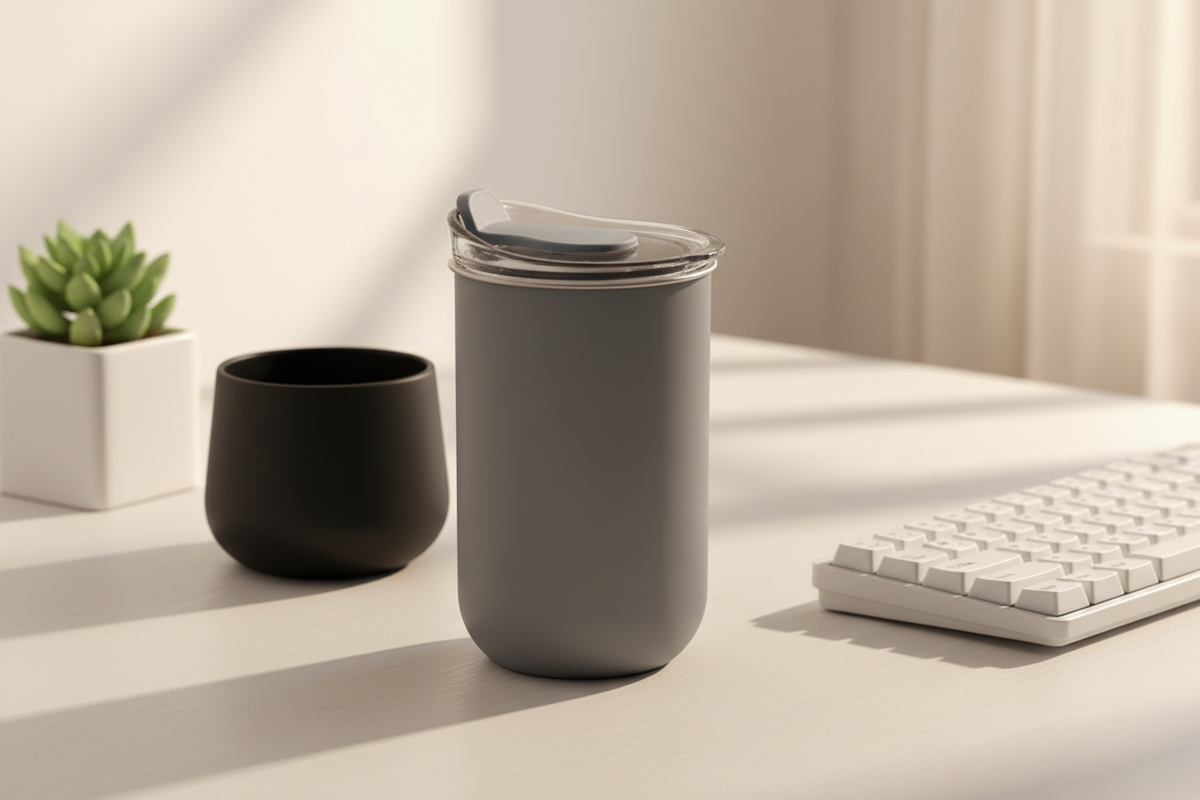 Nordic Insulated Office Cup — Double-Wall Stainless Steel