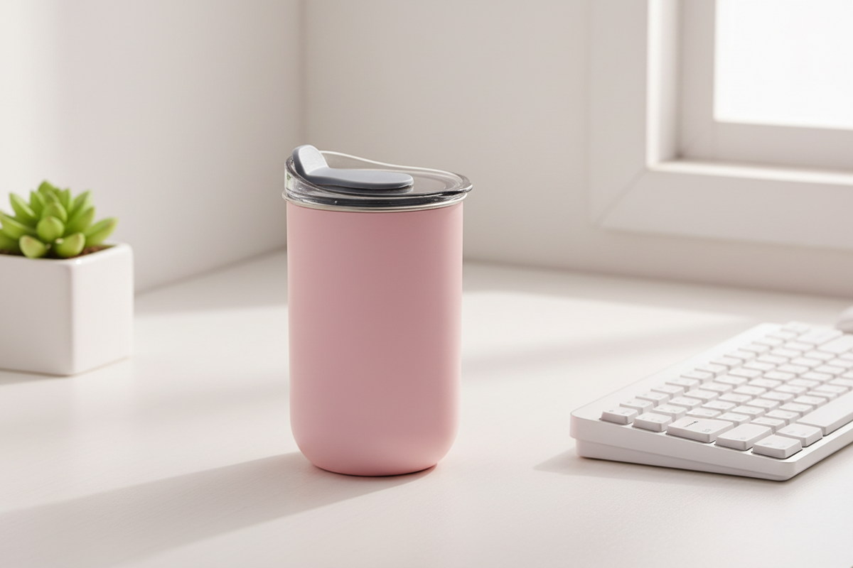 Nordic Insulated Office Cup — Double-Wall Stainless Steel