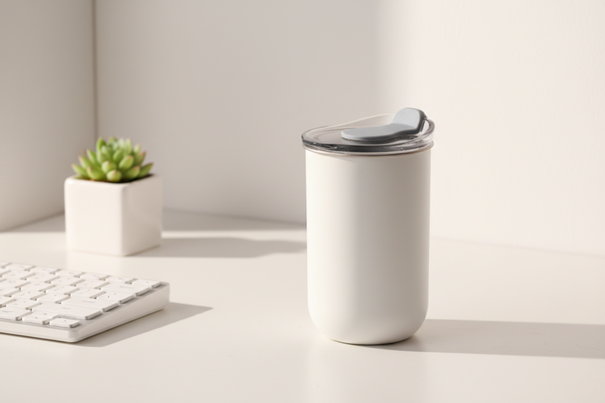 Nordic Insulated Office Cup — Double-Wall Stainless Steel